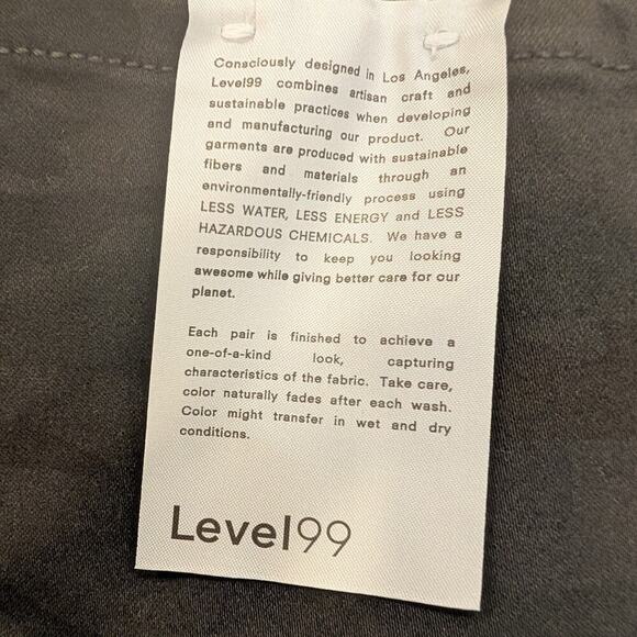 Level99 Evereve Jogger Pants Midnight Camo Casual Travel Sporty Chic - Size 29 - Picture 7 of 10